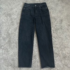 Black American Eagle 90s Boyfriend jeans